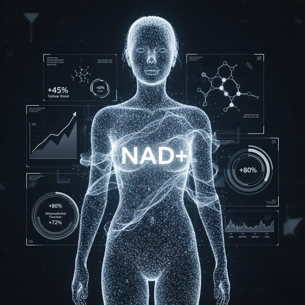 30+ 女性關注的 NAD+ 靜脈注射逆齡療程，展示 Drip Hydration HK 提供的功能性抗老與女性健康管理方案（Blossomshe.com）