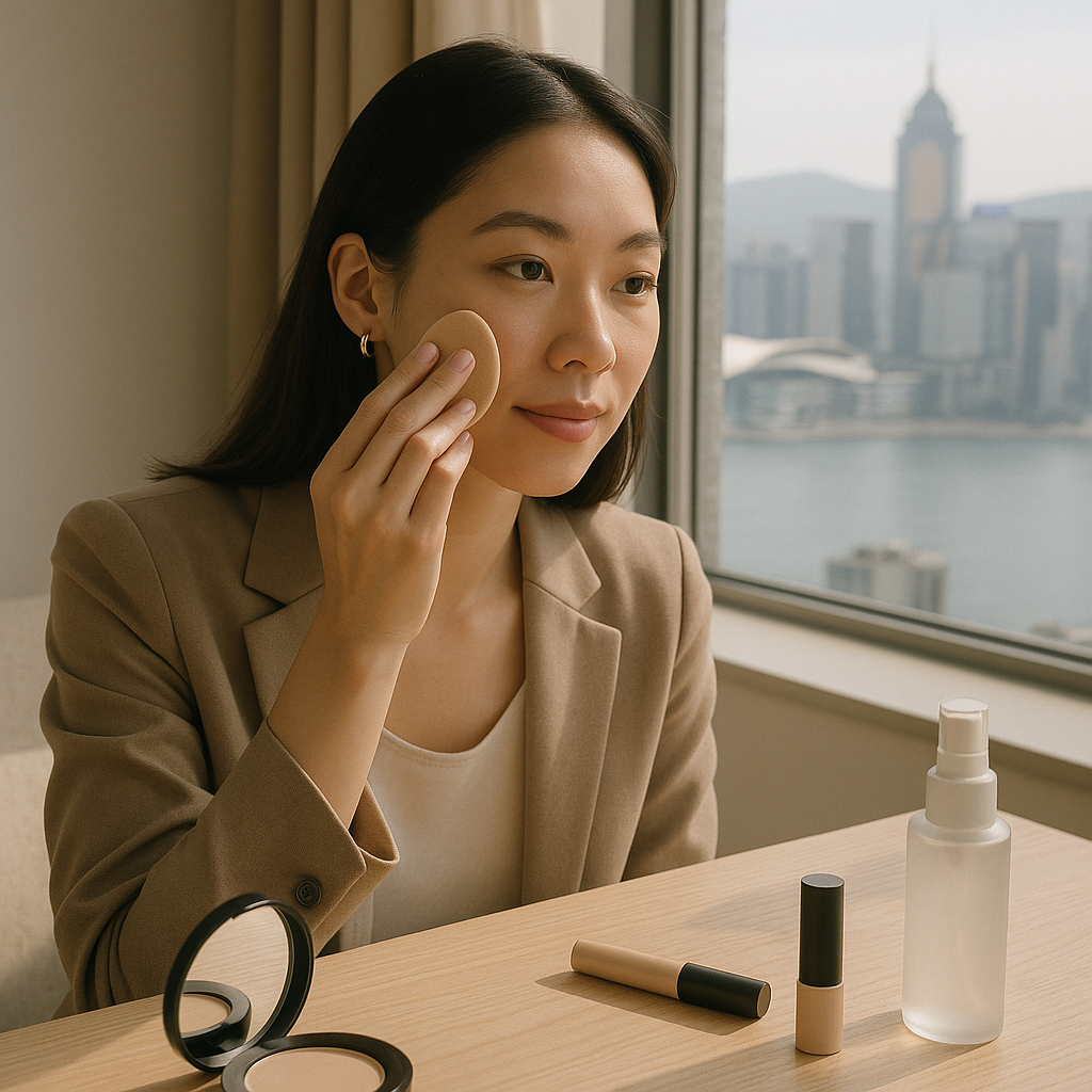 香港夏日上班淡妝：簡易底妝與遮瑕持妝攻略